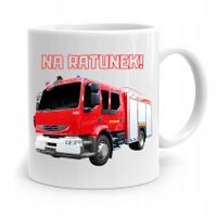 Kubek Prezent Dla Strażaka Na Ratunek! Z Nadrukiem Ze Zdjęciem