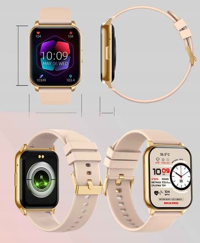 SMARTWATCH ZEGAREK DAMSKI POLSKIE MENU ROZMOWY CIŚNIENIE PULS SPORT ZDROWIE na Arena.pl