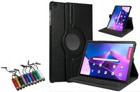 ETUI SKÓRZANE 360 DO LENOVO TAB M10 PLUS 10.6 3 GEN TB128XU TB125FU + RYSIK