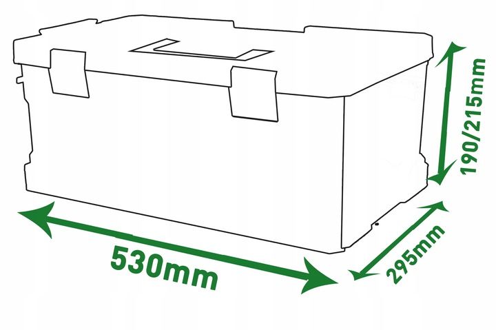 SKRZYNKA NARZĘDZIOWA NA KÓŁKACH QBRICK TWO BIG SET 6w1 + 2x ORG. MULTI PRO zdjęcie 14
