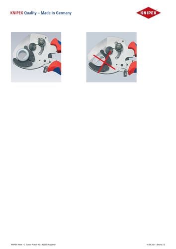 obcinak do rur kompozytowych i z tworzywa 210mm - kn 90 25 40 na Arena.pl