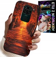 ETUI DO XIAOMI NOTE 9 - PARK, JESIEŃ, SPADAJĄCE LIŚCIE, PLECKI