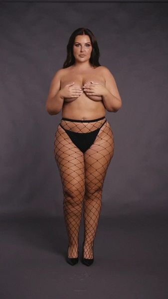 Panty With Big Fishnet Structure. zdjęcie 7