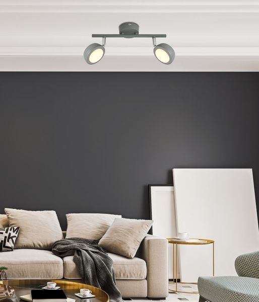 Mild listwa 2x6W LED szary 3000K zdjęcie 2