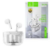 Denmen Słuchawki bluetooth douszne TWS BT 5.0 Biały Stero  DL29
