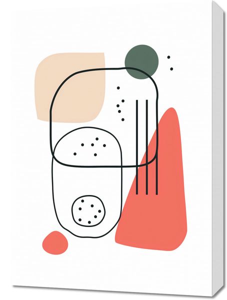 Obraz 50x70cm Przestrzenność zdjęcie 1