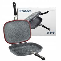 Patelnia grillowa Ofenbach 32 cm granitowa