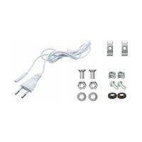 Panel LED do szafy RACK 1U 19" czarny Stalflex