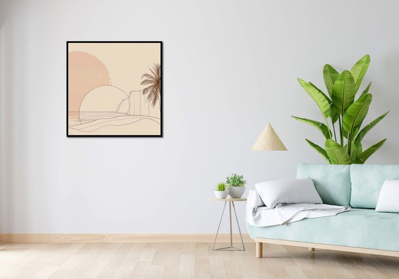 Plakat 80x80cm Szept Tropików zdjęcie 4