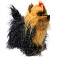 Piesek pies interaktywny na baterie chodzący szczekający york długowłosy