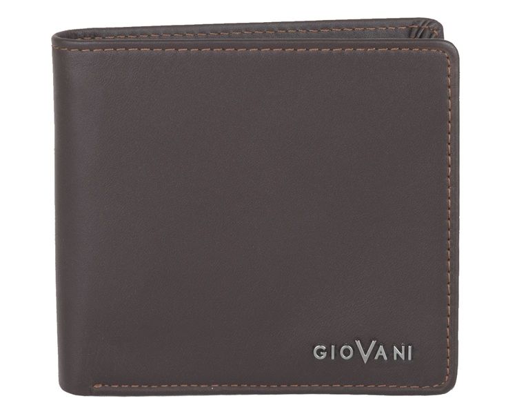 Portfel męski Emilio - Giovani Brązowy zdjęcie 1