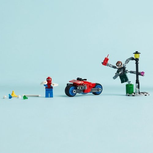 LEGO MARVEL 76275 POŚCIG NA MOTOCYKLU SPIDER MAN VS DOC OCK zestaw klocków na Arena.pl