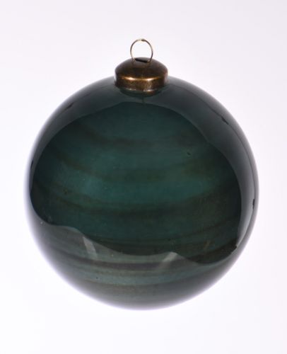 Niebieska bombka w pasy 10cm # na Arena.pl