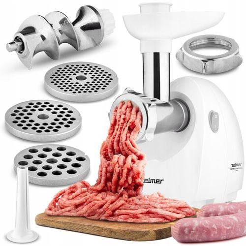 Maszynka do mielenia mięsa Zelmer ZMM4080B 1900 W biała na Arena.pl