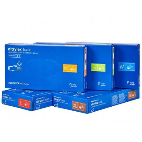 Rękawiczki nitrylowe Nitrylex Basic XL na Arena.pl