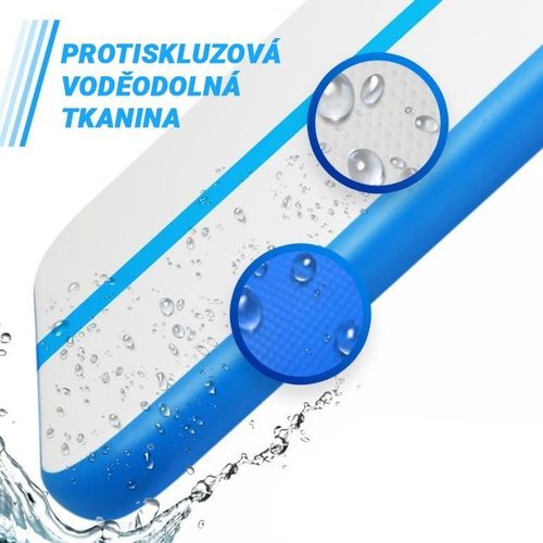 Physionics Airtrack, Dmuchana mata 8 m, niebieska na Arena.pl