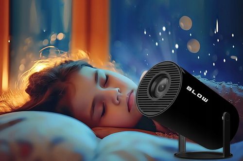 PRZENOŚNY PROJEKTOR OBROTOWY RZUTNIK GŁOŚNIK ANDROID SMART TV WIFI na Arena.pl