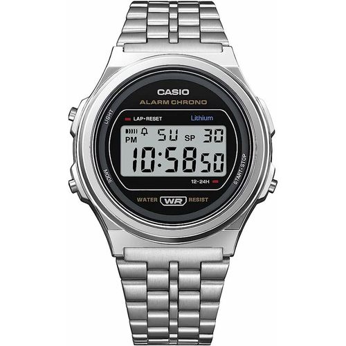 Zegarek Unisex Casio  A171WE-1AEF Srebrzysty (Ø 36 mm) (37,5 mm) na Arena.pl