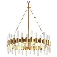 Wisząca lampa jadalniana CGLICHT60 tuby nad stół mosiądz