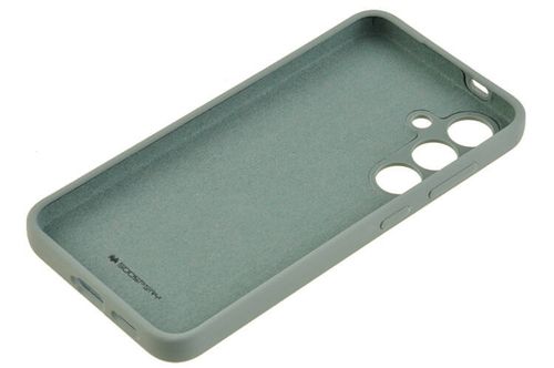 Etui Mercury Goospery Silicone do Samsung Galaxy S24+ / S24 Plus zielony na Arena.pl