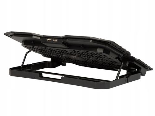 PODSTAWKA PODKŁADKA CHŁODZĄCA POD LAPTOPA 15,6' GAMINGOWA DUŻA LED HUB USB na Arena.pl