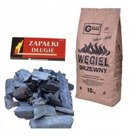 węgiel na grilla 10 kg Bieszczady grill bieszczadzki węgiel drzewny worek