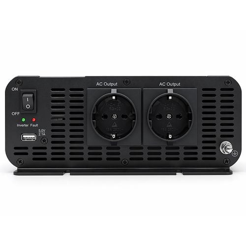 Qoltec przetwornica 12V/230V 2000W USB na Arena.pl