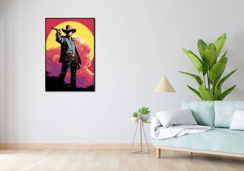 Plakat 67,5x100cm Strzelec z Epoki na Arena.pl