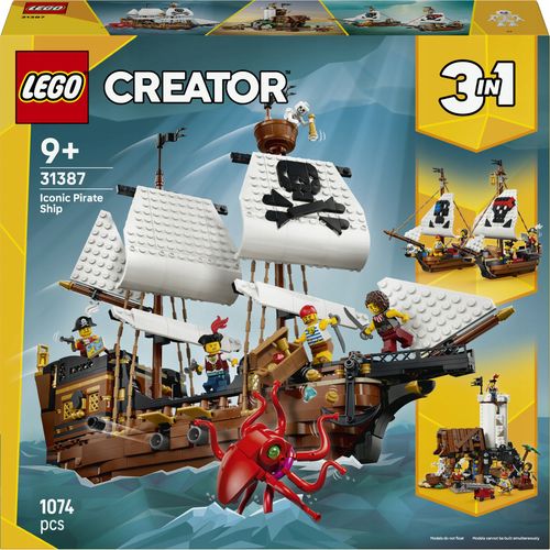 LEGO Legendarny statek piracki 31387 na Arena.pl