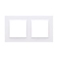 SIMON 10 RAMKA 2-KROTNA BIAŁA - S+840822