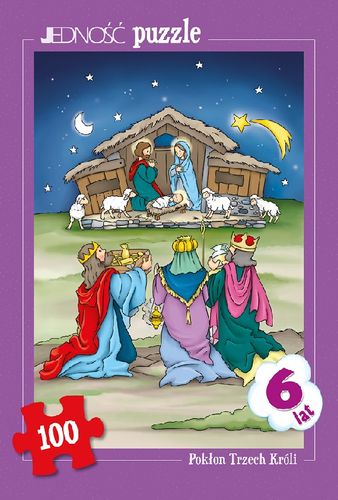 Puzzle - Pokłon Trzech Króli - 100 elementów na Arena.pl