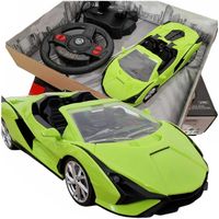 SAMOCHÓD ZDALNIE STEROWANY AUTO NA PILOT RC SZYBKI DUŻY KIEROWNICA 1:16