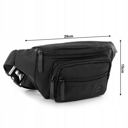 Alessio SASZETKA Torebka BIODRÓWKA NERKA męska POJEMNA TOP JAKOŚĆ na Arena.pl