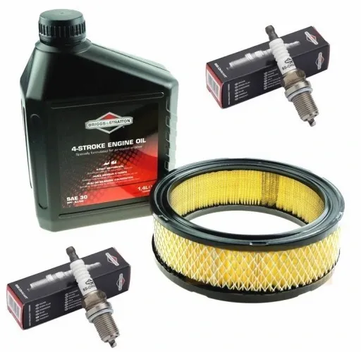 FILTR POWIETRZA BRIGGS&STRATTON VANGUARD V-Twin 12,5-21Km + OLEJ + ŚWIECE zdjęcie 1