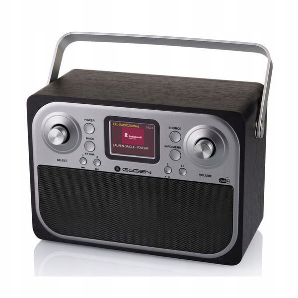 Radio Retro FM DAB+ Bluetooth USB AUX Budzik GoGEN zdjęcie 1