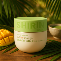 Nawilżające masło do ciała mango, matcha Latte Shirn Beauty