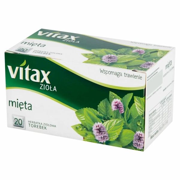 VITAX Zioła Mięta 20tb zdjęcie 1