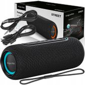 GŁOŚNIK BEZPRZEWODOWY BT AUX USB MOCNY BAS IPX5