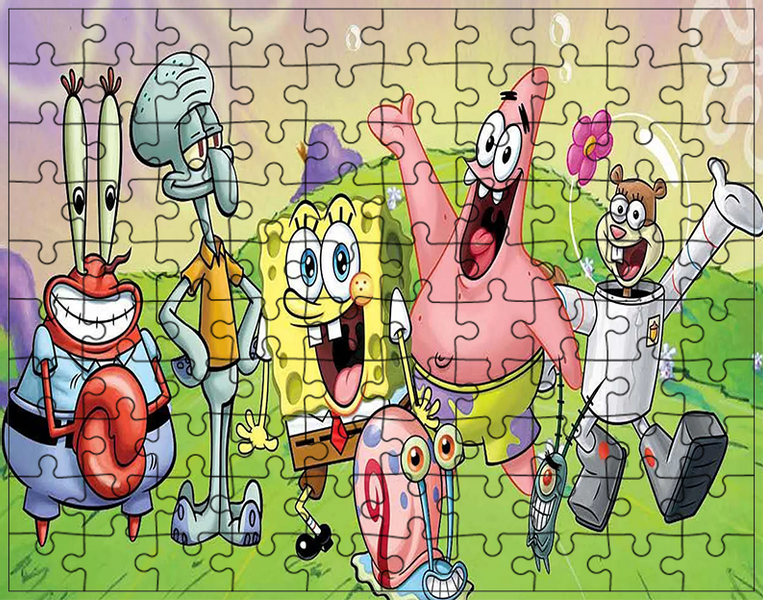 Puzzle Spongebob zdjęcie 1