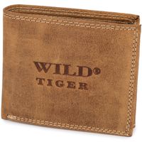 Portfel męski mały Wild Tiger - jasnobrązowy