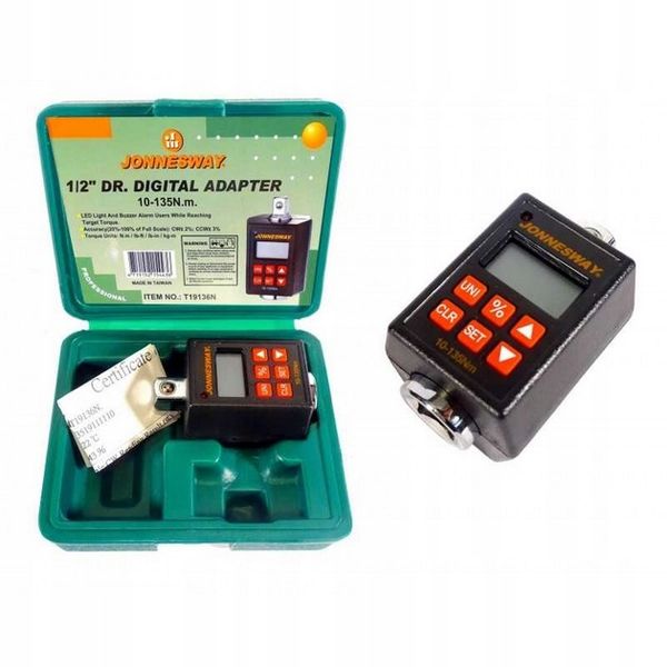 Adapter dynamometryczny elektroniczny 1/2" 10-135N zdjęcie 2