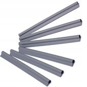 KLIPSY DO TAŚMY OGRODZENIOWEJ PANELI SZARY 6szt.