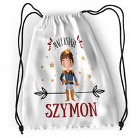 Plecak Sportowy Szkolny Dla Szymona Syna Dziecka Z Nadrukiem Ze Zdjęciem