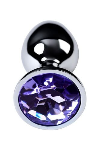 silver anal plug with gem, blue na Arena.pl