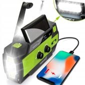 Feegar Oze Radio Fm Przenośne Solarne 4000Mah Sos