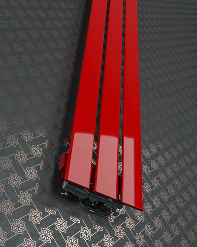 GRZEJNIK DEKORACYJNY BELLOSLIM 120x22 CZERWONY na Arena.pl