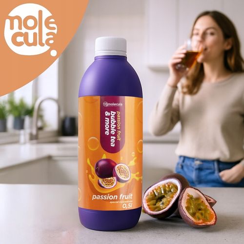 Molecula - SYROP do BUBBLE TEA - 0.5L - SOK KONCENTRAT - MARAKUJA na Arena.pl