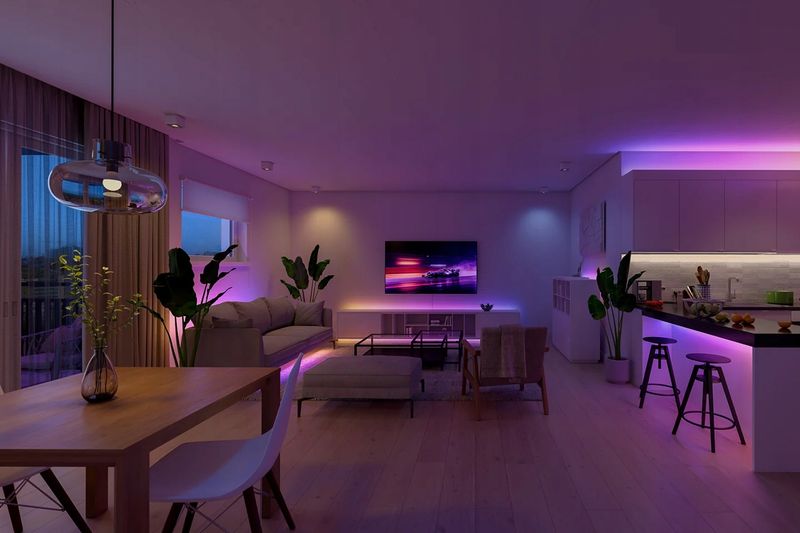 Taśma LED pasek 5m Philips Hue Essential Gradient RGB inteligentna SMART zdjęcie 11