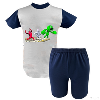 Krótka Piżama dziecięca Garden of Banban