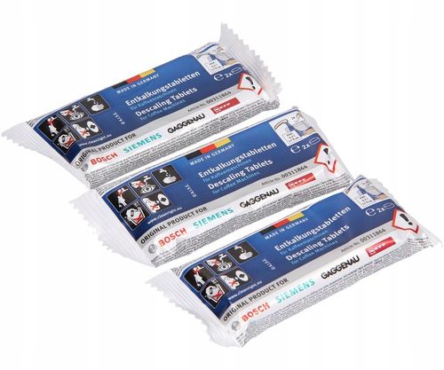 TABLETKI odkamieniające + czyszczące BOSCH SIEMENS na Arena.pl